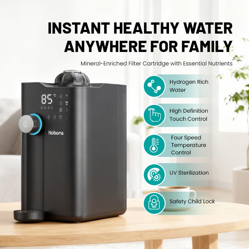 C9pro Electric Smart Hydrogen Rich RO Desktop Water Dispenser For Home - Image 2
