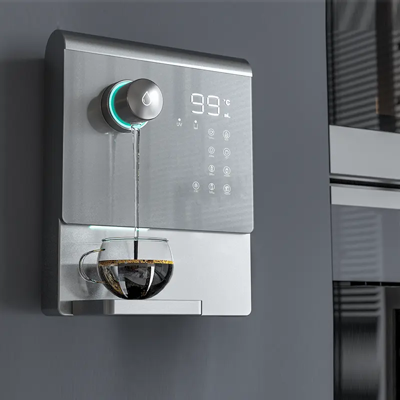 L13 Direct Piping Hydrogen Rich RO UV Wall Mounted Water Dispenser - Image 6