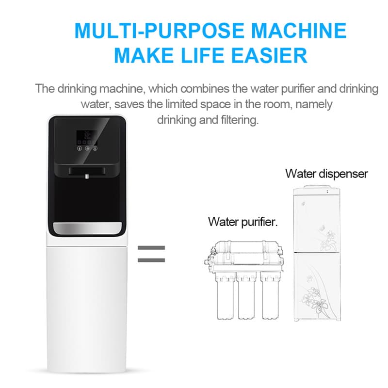 Electric Instant Hot and Cold Drinking Freestanding Water Dispensers With 100G RO System - Image 3