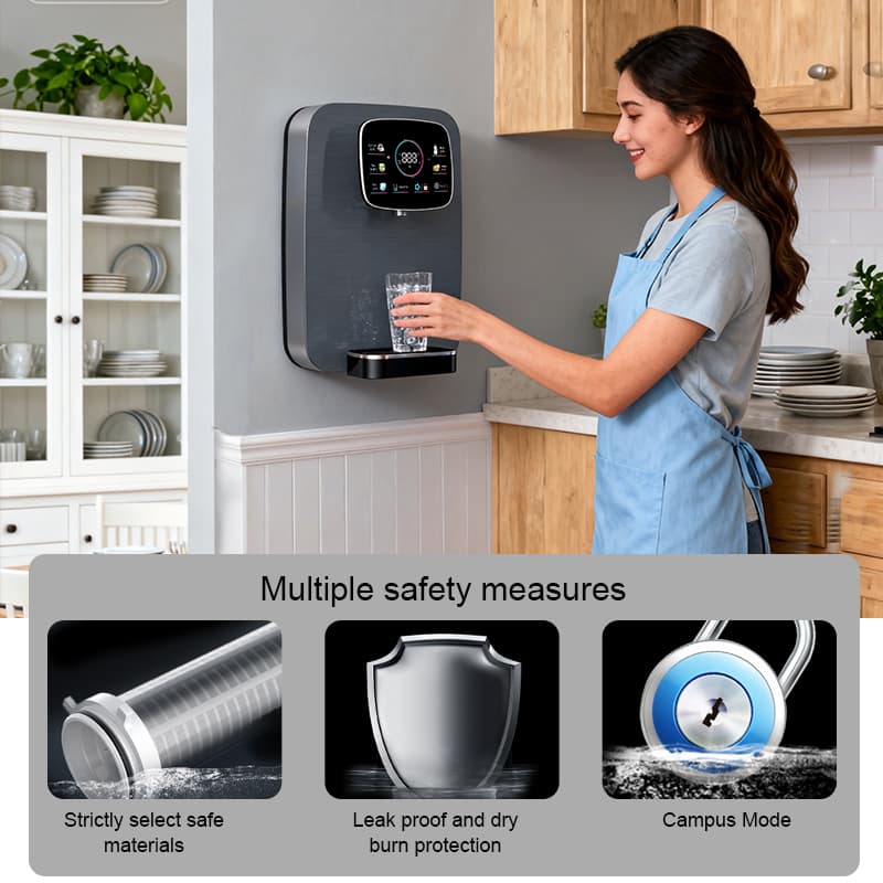 L9 Electric UV Automatic Wall Mounted Water Dispenser - Image 2