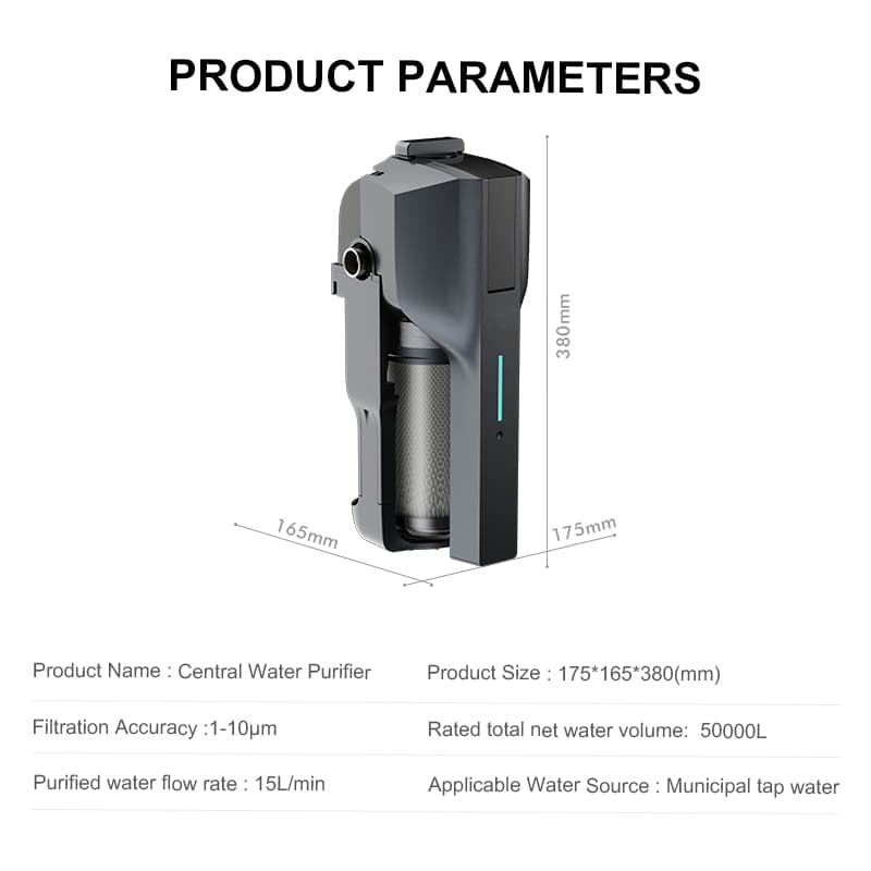 M10 Household Mini Central Water Purifier 50000L - Image 6