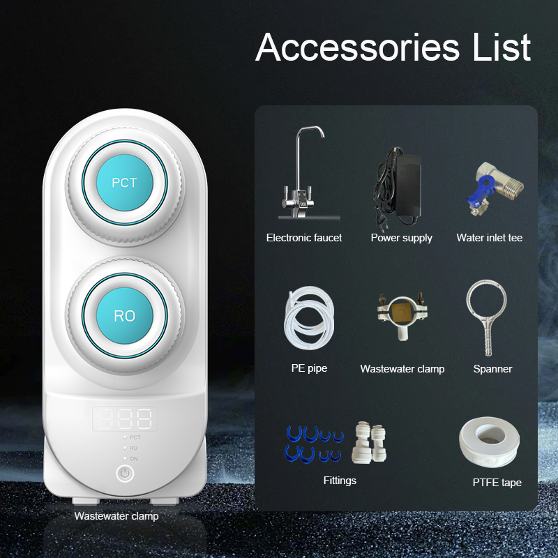 A9pro 800GPD Household Under Sink Reverse Osmosis System Water Purifier - Image 5