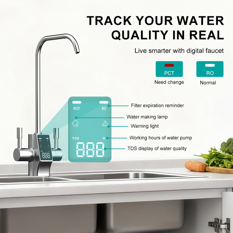 A9pro 800GPD Household Under Sink Reverse Osmosis System Water Purifier - Image 4