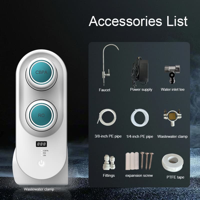 S9 700GPD Smart Tankless Under Sink RO System Water Purifier - Image 7