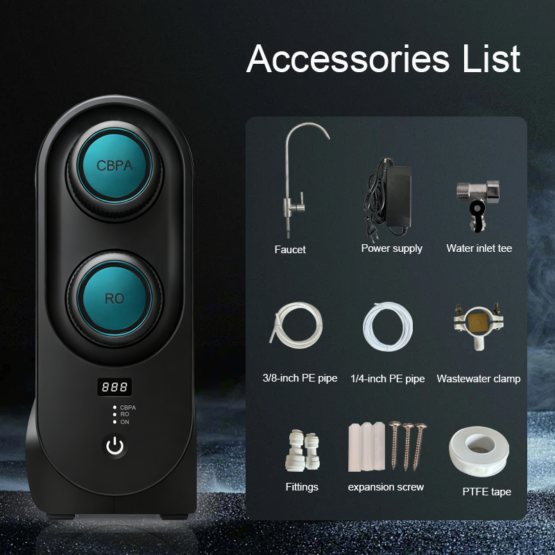 S9 700G 5 Stages Under Sink Reverse Osmosis System Water Purifier - Image 3