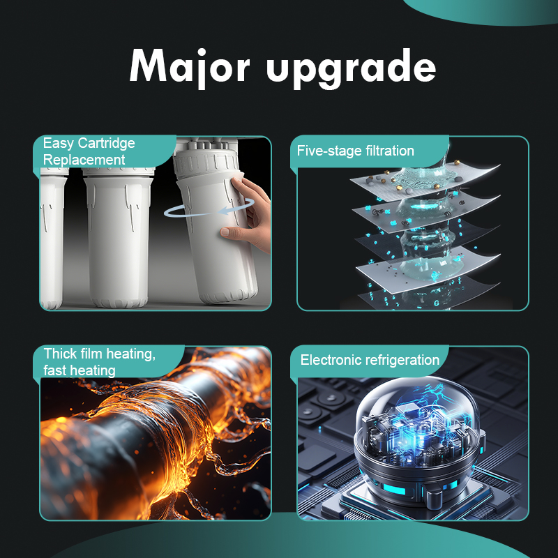 L1 Electric Instant Hot and Cold Drinking Freestanding RO Water Dispenser - Image 4