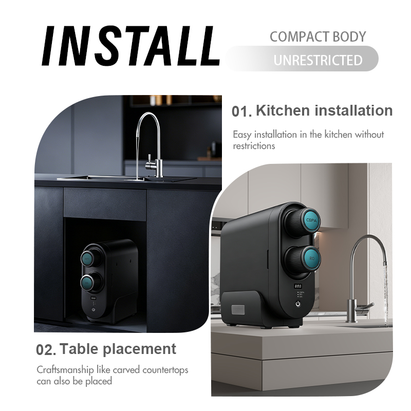 S9 700G 5 Stages Under Sink Reverse Osmosis System Water Purifier - Image 4